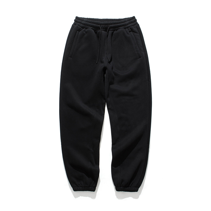 Pantalones de Terciopelo Gruesos con Cordón para Hombre de Otoño e Invierno
