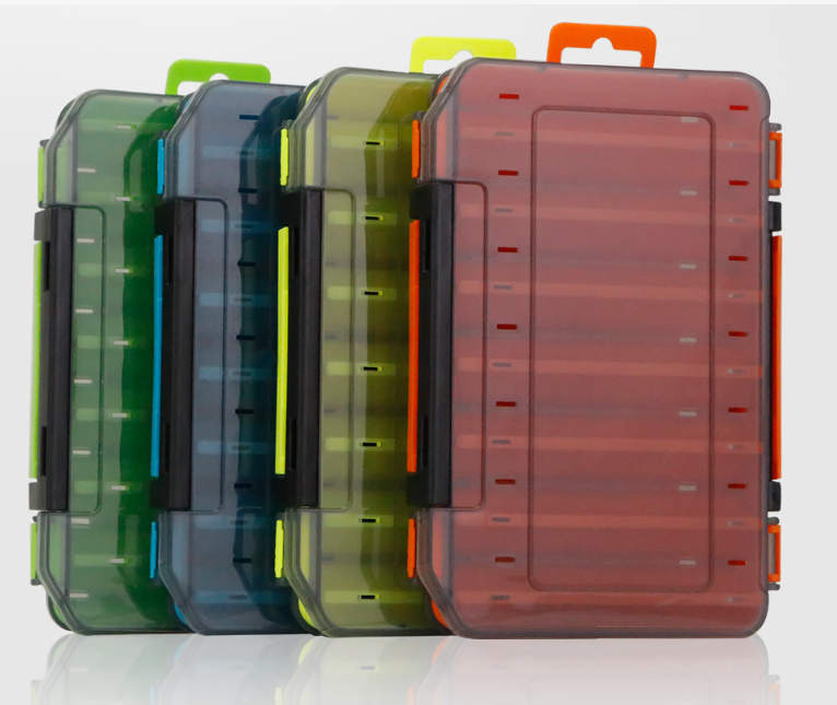 Caja de Pesca Duradera de Doble Cara