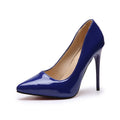 Tacones Altos de Punta Estrecha y Tacón Delgado de Goma