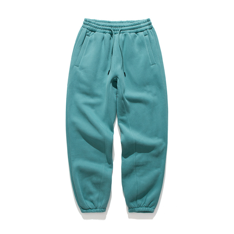 Pantalones de Terciopelo Gruesos con Cordón para Hombre de Otoño e Invierno